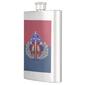 Kleuren van de 82e Airborne Dagger Division Flacon (Links)