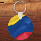 Kleuren van de Colombiaanse vlag Sleutelhanger (Voorkant)