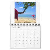 Kleuren van de Dominicaanse Republiek Kalender (Jan 2027)