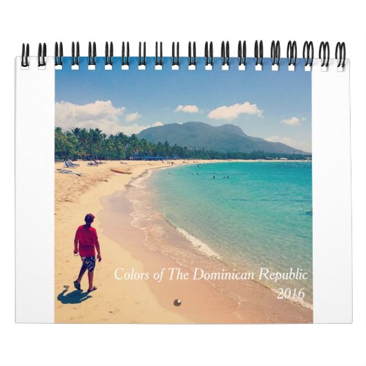 Kleuren van de Dominicaanse Republiek Kalender (Hoes)