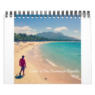 Kleuren van de Dominicaanse Republiek Kalender
