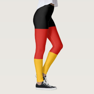 KLEUREN VAN DE DUITSE VLAG strepen + jouw ideeën Leggings
