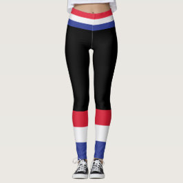 Kleuren van de Franse vlag. Leggings