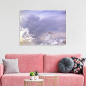 Kleuren van de hemel canvas afdruk (Insitu (Woonkamer))