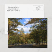 Kleuren van de Herfst... Briefkaart (Voorkant / Achterkant)