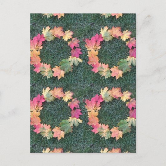 Kleuren van de Herfst Briefkaart (Voorkant)