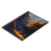 Kleuren van de herfst deken de Mountain Valley Notitieboek (Linkerzijde)
