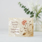 Kleuren van de herfst kaart (Staand voorkant)