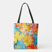Kleuren Van De Herfst Tote Bag (Achterkant)