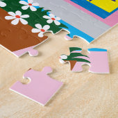 Kleuren van de Hoofdstraat Legpuzzel (Zijkant)
