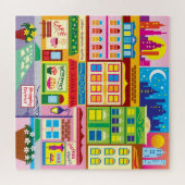 Kleuren van de Hoofdstraat Legpuzzel (Horizontaal)