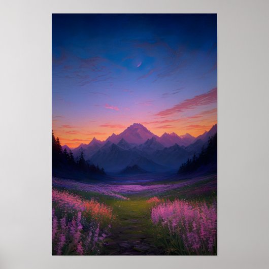 Kleuren van de horizon poster (Voorkant)