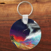 Kleuren van de ioniserende sleutelhanger - regenbo (Voorkant)