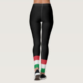 Kleuren van de Italiaanse vlag. Leggings (Achterkant)