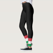 Kleuren van de Italiaanse vlag. Leggings (Links)