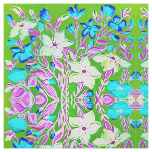 Kleuren van de late zomer stof (Swatch)