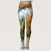 Kleuren van de Leggings van de Herfstdruk (Voorkant)