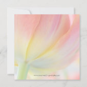 Kleuren van de Lente • Bewaar de Datum Aankondigin Save The Date (Achterkant)