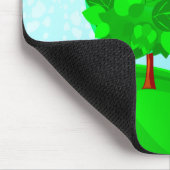 kleuren van de lente, mousepad muismat (Hoek)