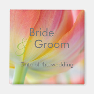 Kleuren van de Lente Save the Date Magnet