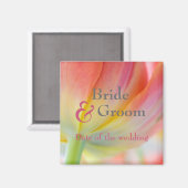 Kleuren van de Lentetulp sparen de Datummagneet Magneet (Voorkant / Achterkant)