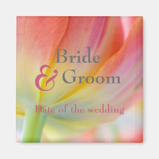 Kleuren van de Lentetulp sparen de Datummagneet Magneet