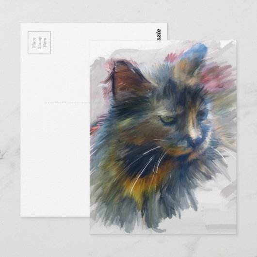 Kleuren van de liefde briefkaart (Voorkant / Achterkant)