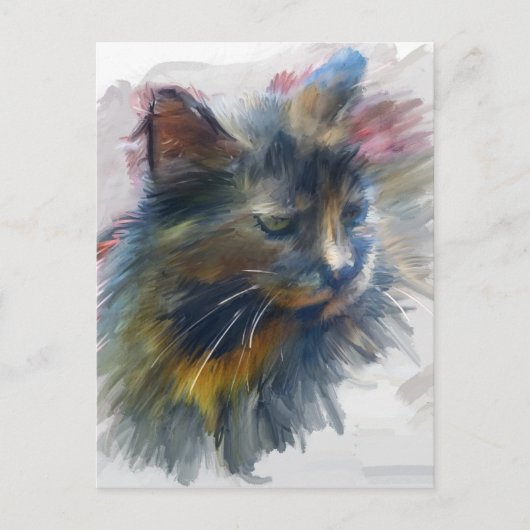 Kleuren van de liefde briefkaart (Voorkant)