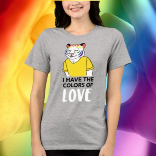 Kleuren van de Liefde Tri-Blend Shirt