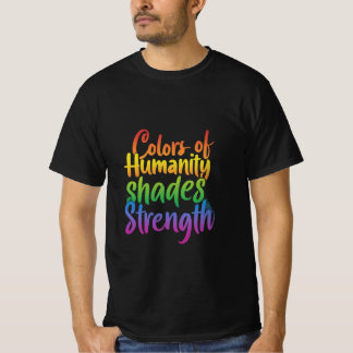 Kleuren van de Mensheid T-shirt
