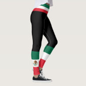 Kleuren van de Mexicaanse vlag Leggings (Rechts)