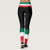 Kleuren van de Mexicaanse vlag Leggings (Achterkant)