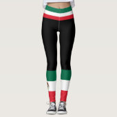 Kleuren van de Mexicaanse vlag Leggings (Voorkant)
