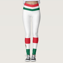 Kleuren van de Mexicaanse vlag Leggings