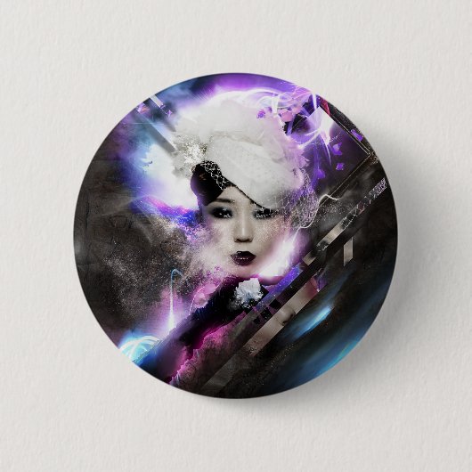 Kleuren van de Mode - badge Ronde Button 5,7 Cm (Voorkant)
