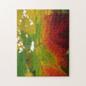 Kleuren van de Natuur "Maple Leaf Autumn" Fotograf Legpuzzel (Verticaal)