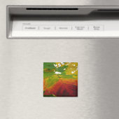 Kleuren van de Natuur "Maple Leaf Autumn" Fotograf Magneet (Insitu (Vaatwasser))