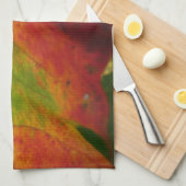 Kleuren van de Natuur "Maple Leaf Autumn" Fotograf Theedoek (Quarter Fold)