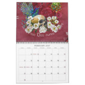 Kleuren van de Oaxaca-kalender Kalender (Feb 2027)