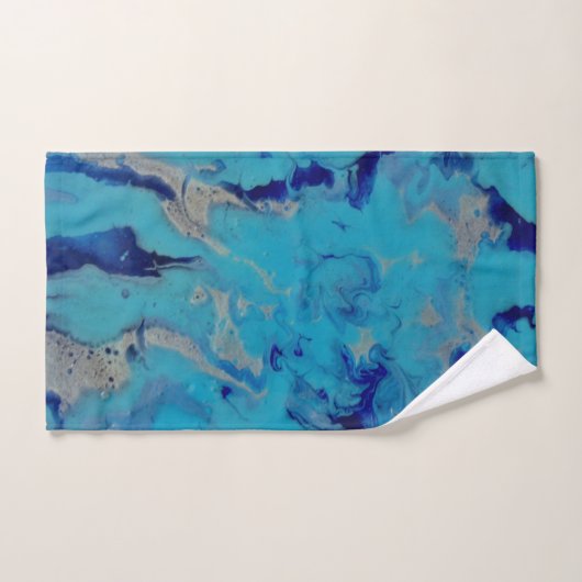Kleuren van de oceaan bad handdoek (Handdoek)