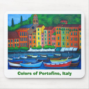 Kleuren van de Portofino-Muismat Muismat