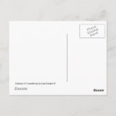 Kleuren van de Post-kaart van Lunenburg Briefkaart (Achterkant)