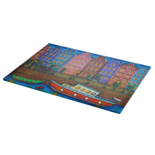 Kleuren van de Raad van Amsterdam Snijplank (Hoek)