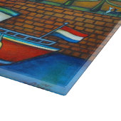 Kleuren van de Raad van Amsterdam Snijplank (Hoek)