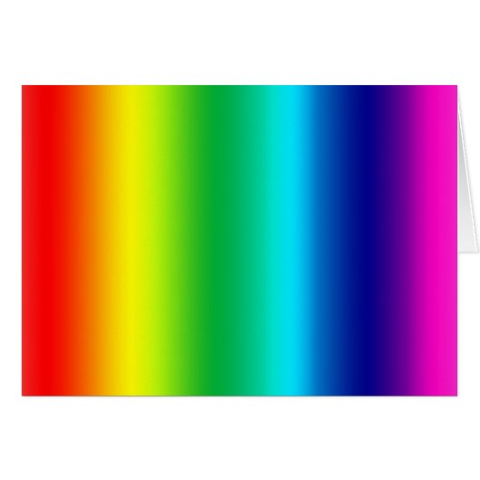Kleuren van de regenboog (Voorkant Horizontaal)