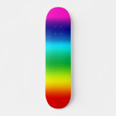 Kleuren van de regenboog persoonlijk skateboard (Voorkant)
