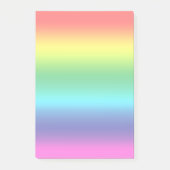 Kleuren van de regenboog post-it® notes (Voorkant)