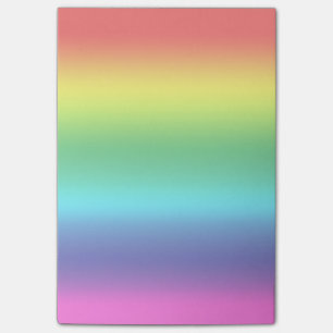 Kleuren van de regenboog post-it® notes