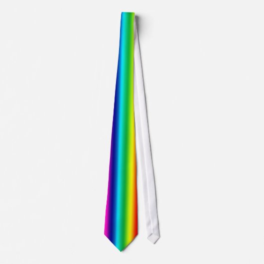 Kleuren van de regenboog stropdas (Voorkant)