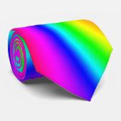 Kleuren van de regenboog stropdas (Opgerold)